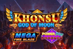 Playtech : Mega Fire Blaze: Khonsu God of Moon PowerPlay Jackpot - SKYBET138